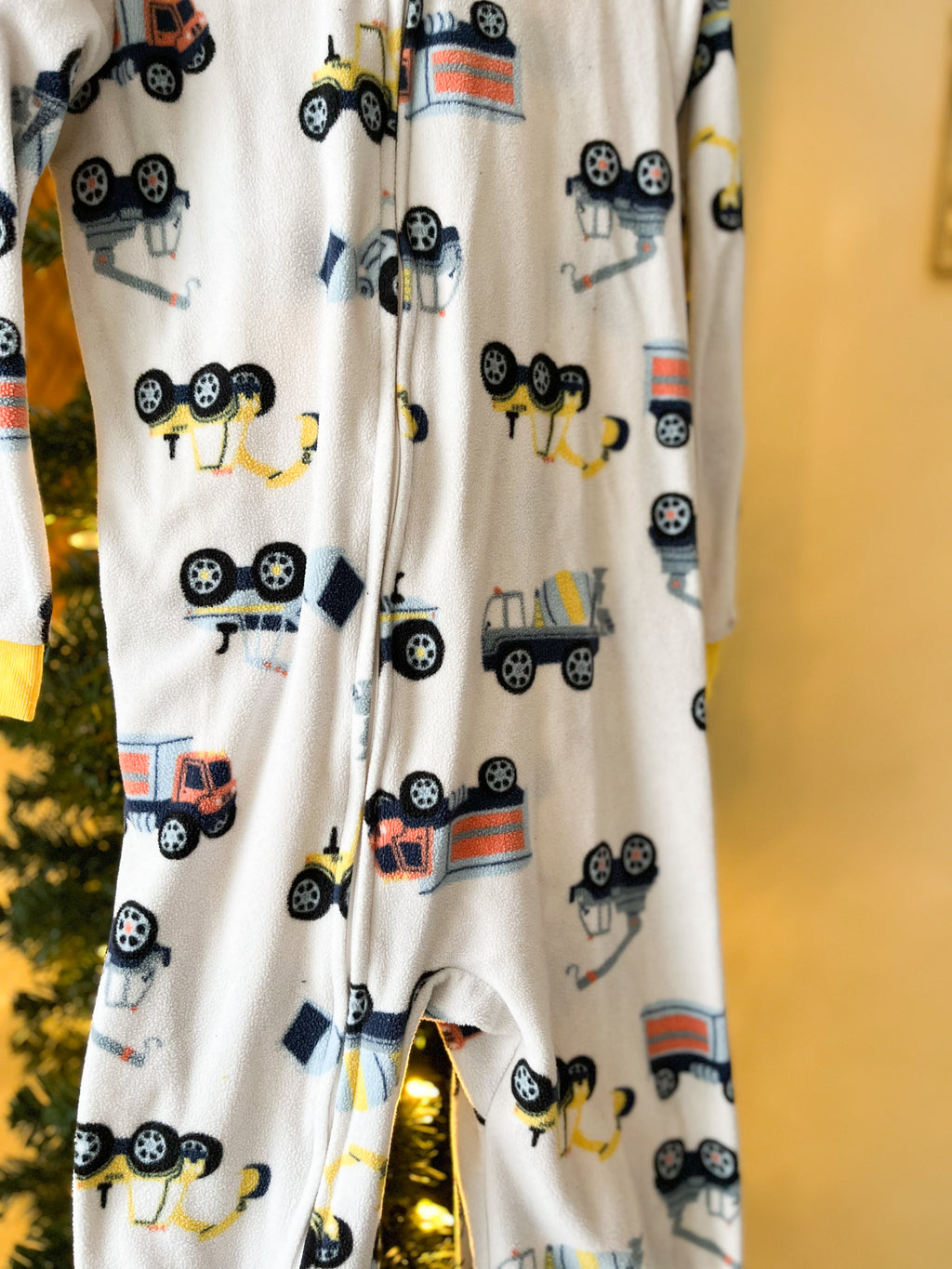 Carters || Construction Vehicle Fleece Pjs || 5Y