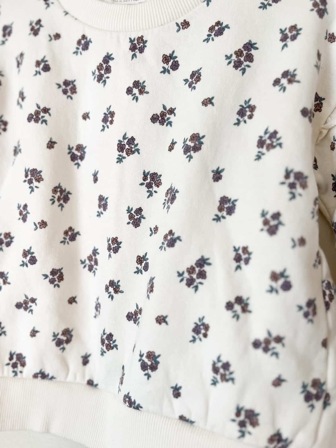 KENDI || Dainty Floral Sweater || 3Y