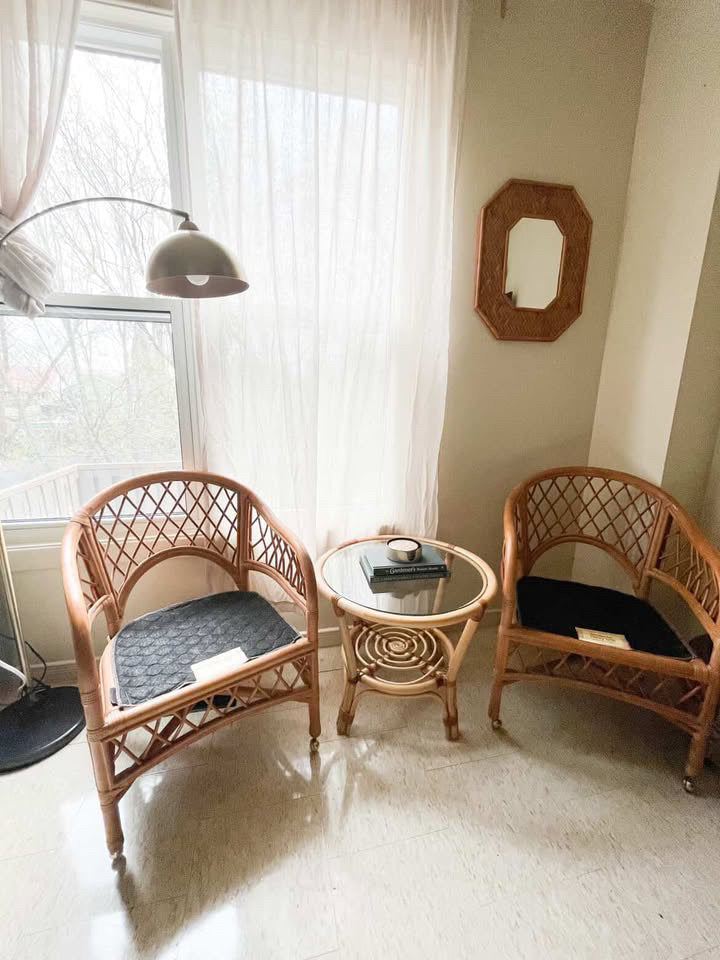 Wicker By Henry Link || Two Wicker Chairs