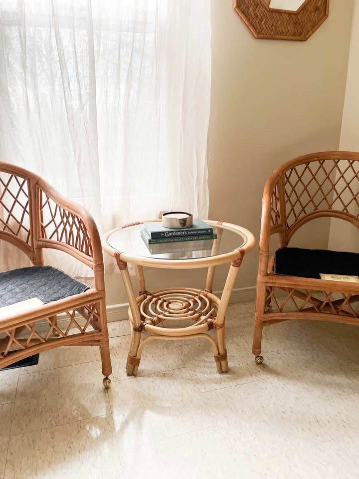 Wicker By Henry Link || Two Wicker Chairs