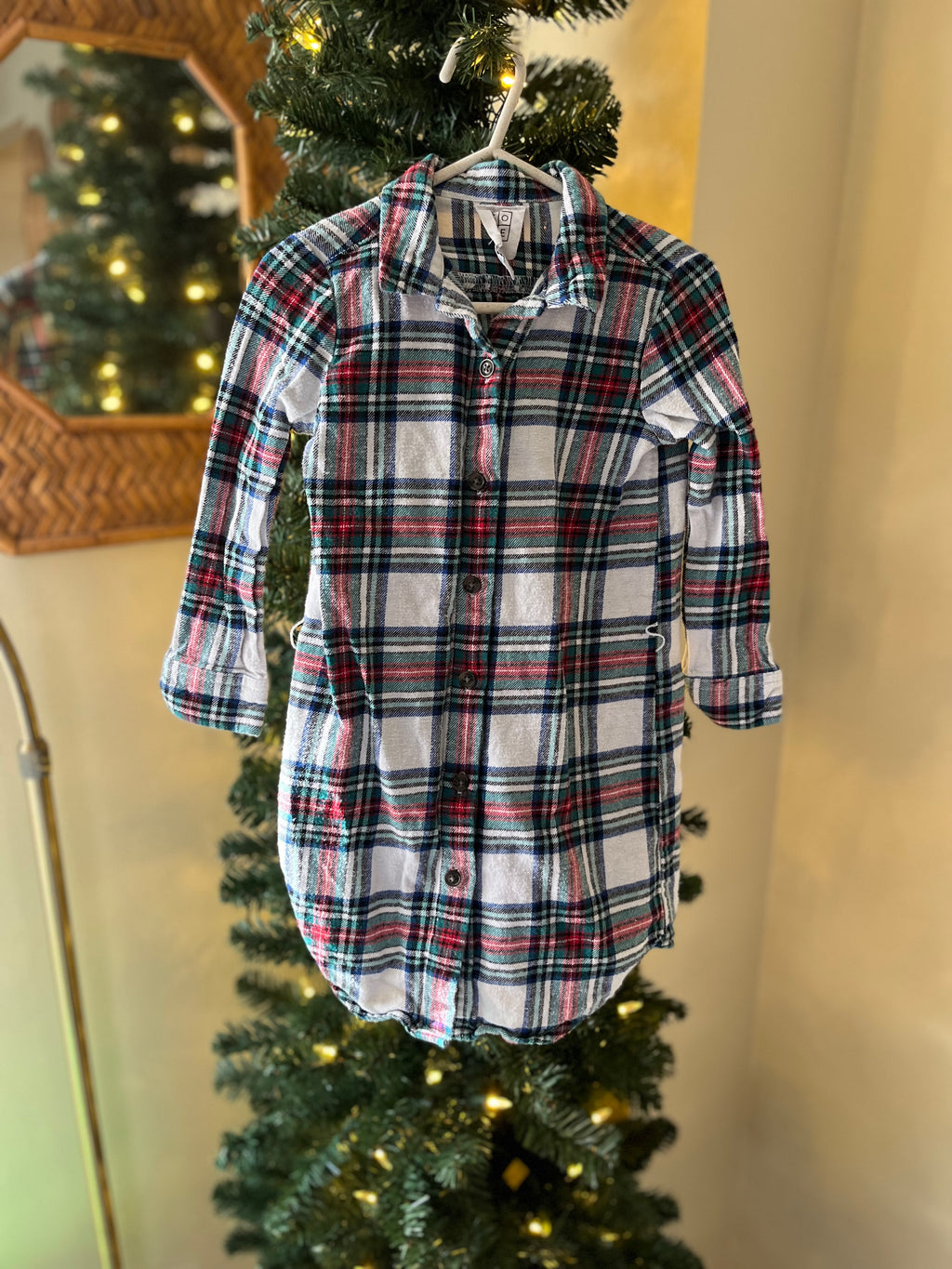 Core Life || Christmas Plaid Dress || 3Y