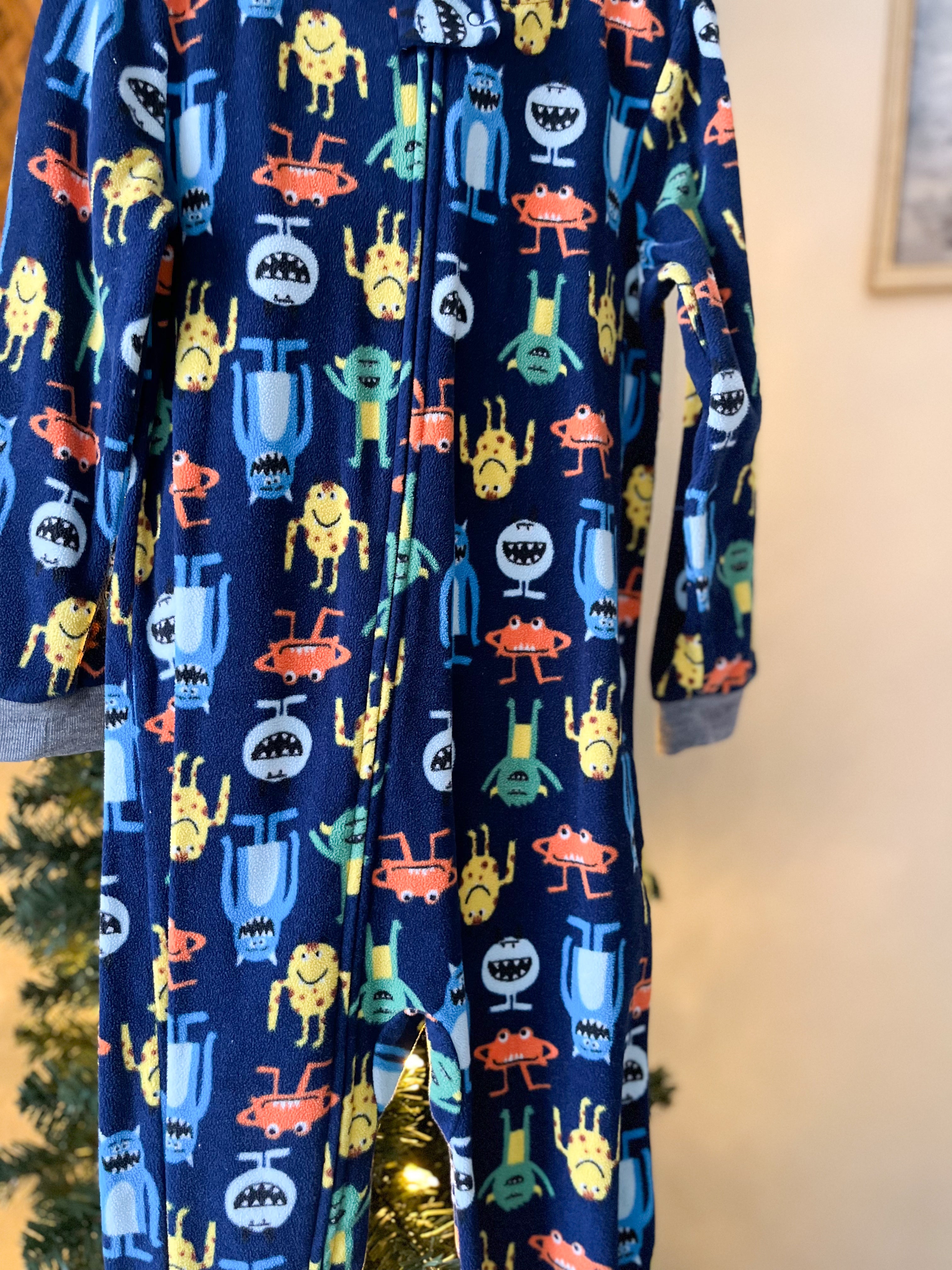 Carters || Monster Fleece Pjs || 5Y