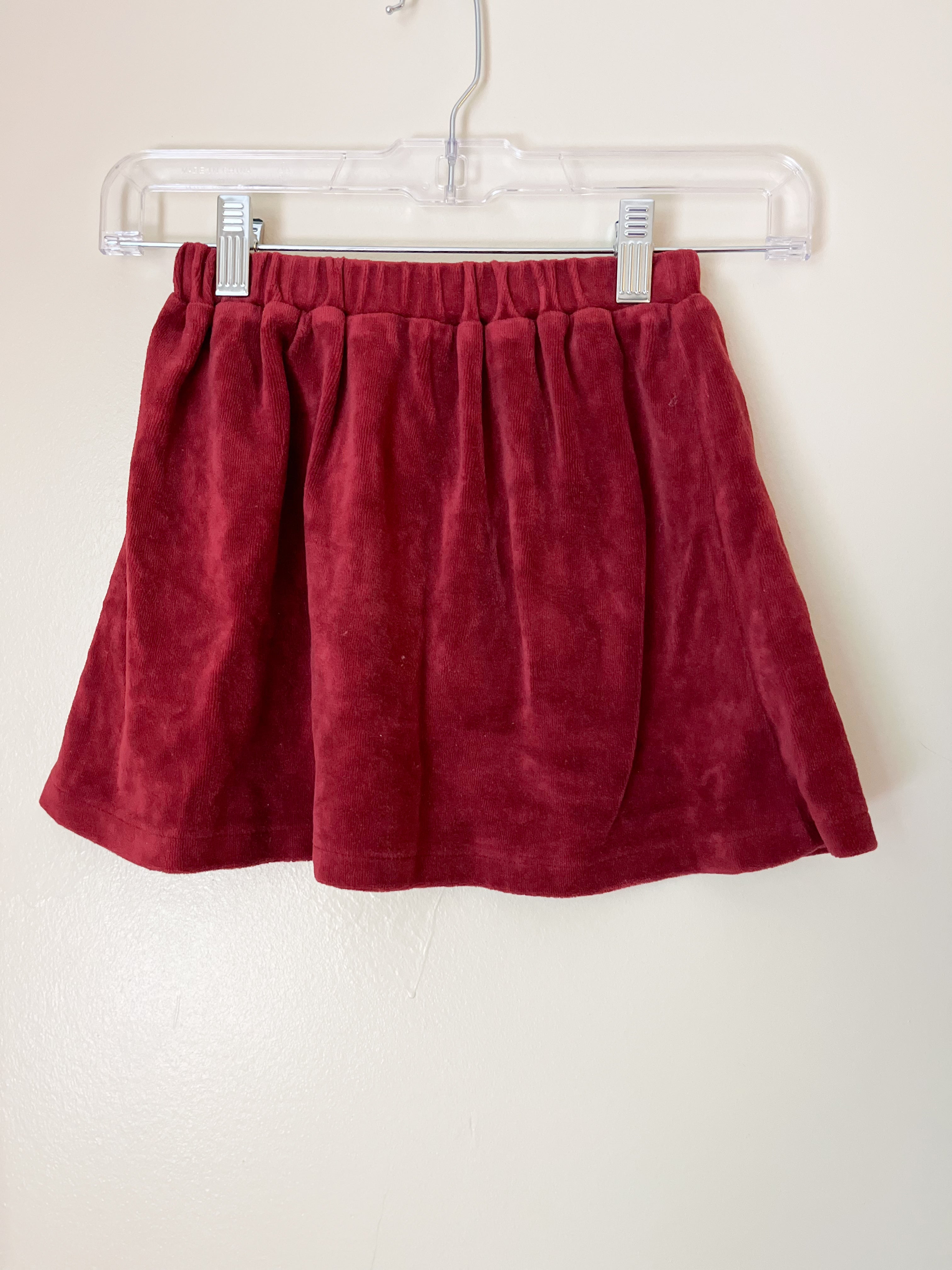 H&M || Velour Skirt || 5T