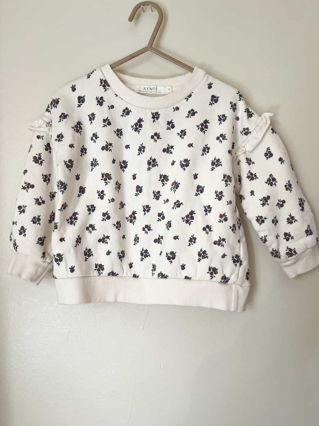 KENDI || Dainty Floral Sweater || 3Y