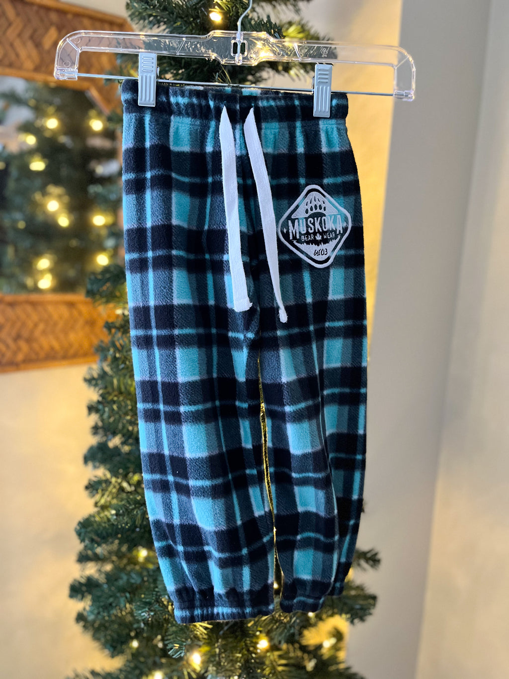 Muskoka || Plaid Fleece Pant || xxs & xs