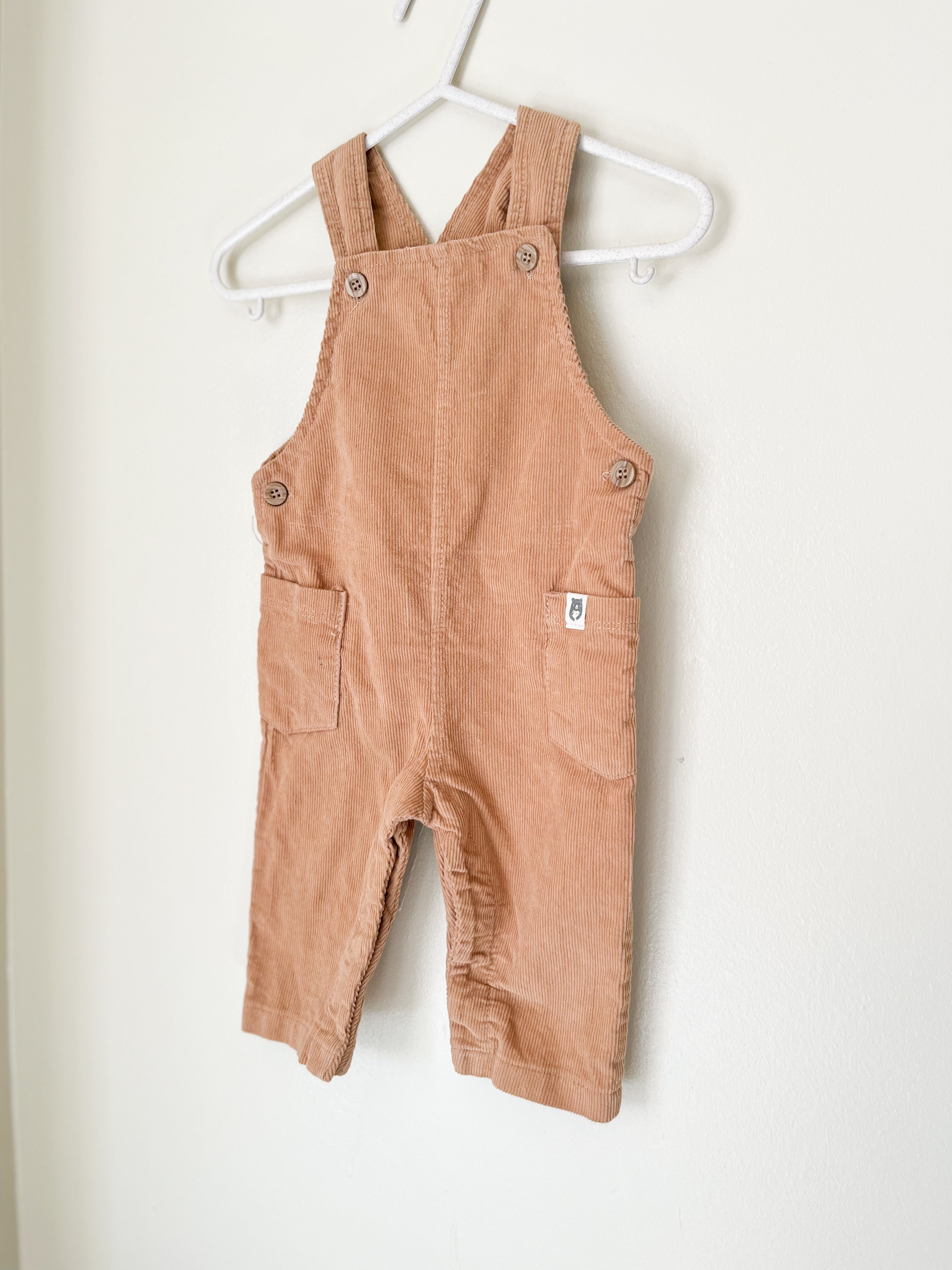 Rabbit and Bear || Corduroy Overalls || 3-6m
