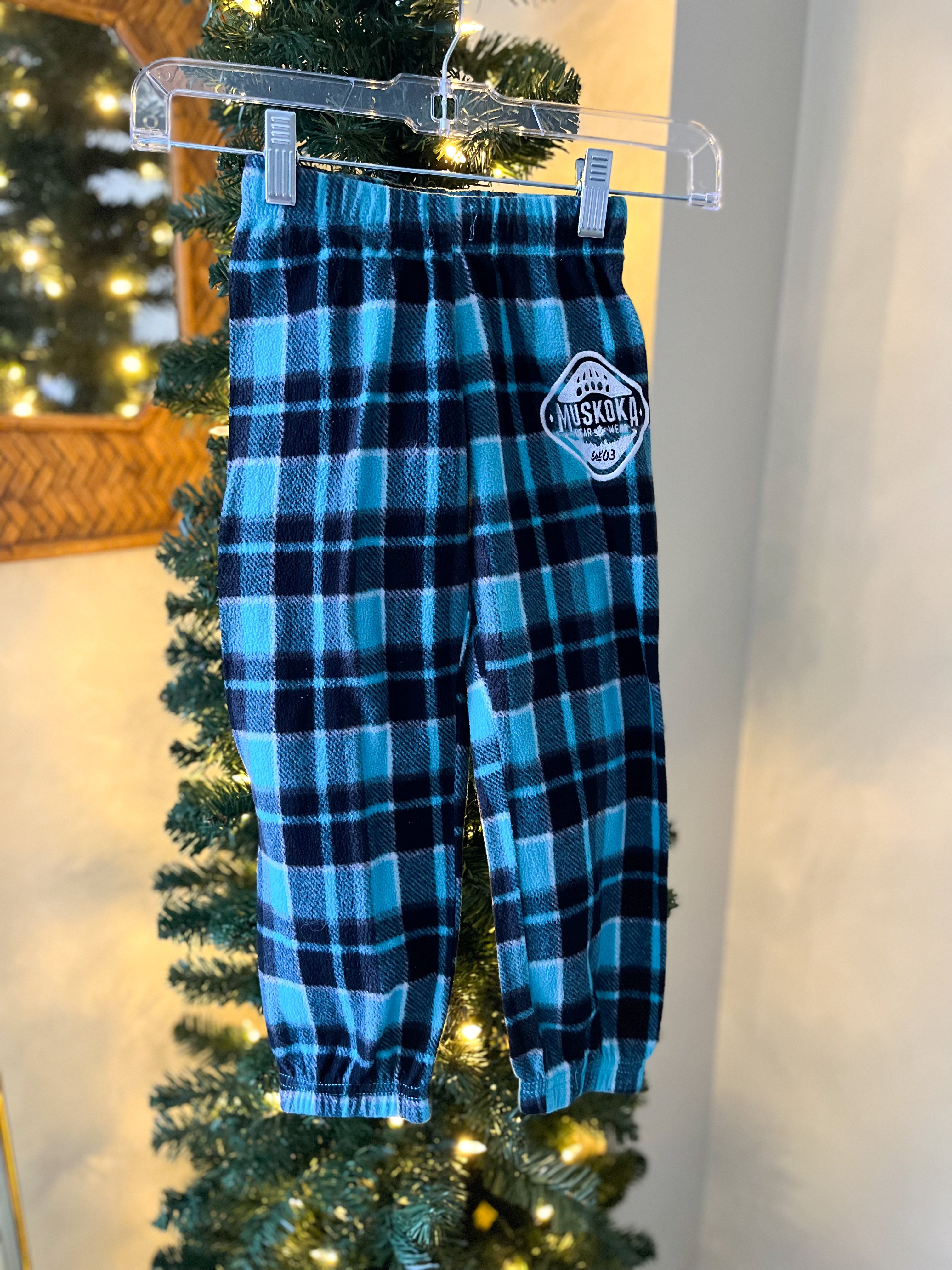 Muskoka || Plaid Fleece Pant || xxs & xs