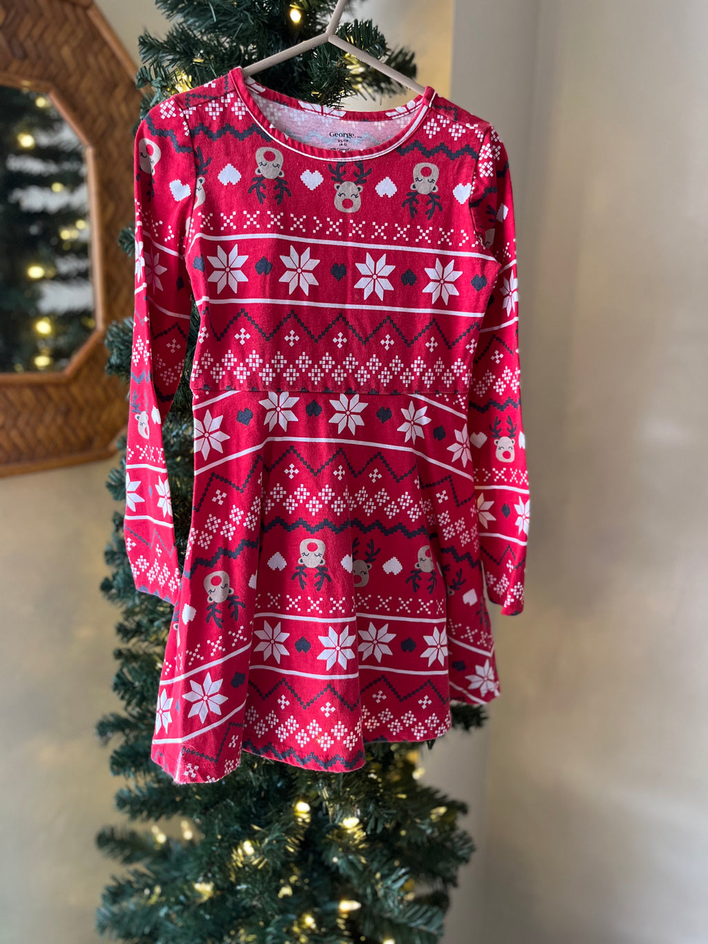 George || Rudolph Dress || 4-5Y