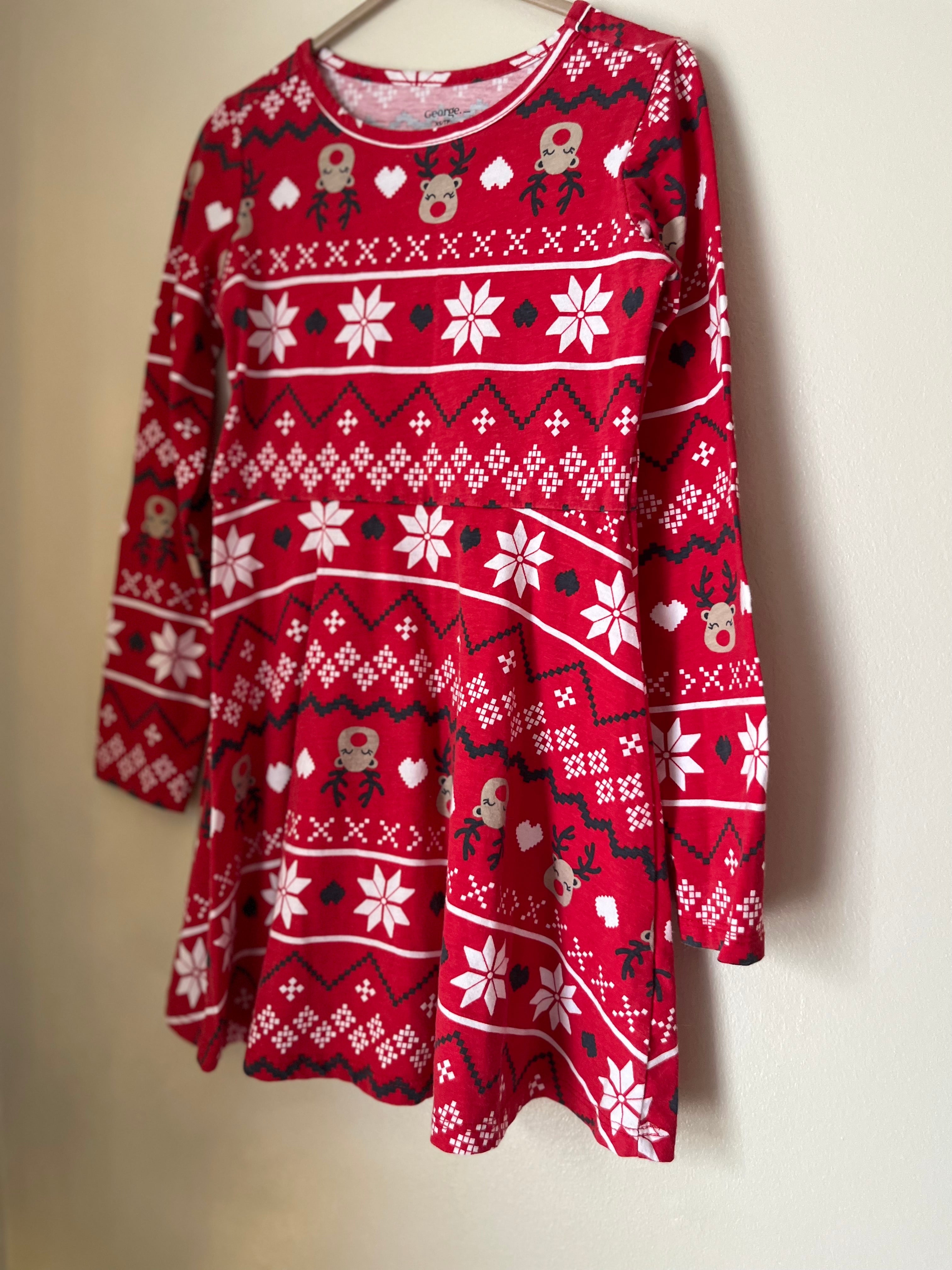 George || Rudolph Dress || 4-5Y