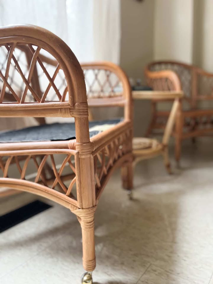 Wicker By Henry Link || Two Wicker Chairs