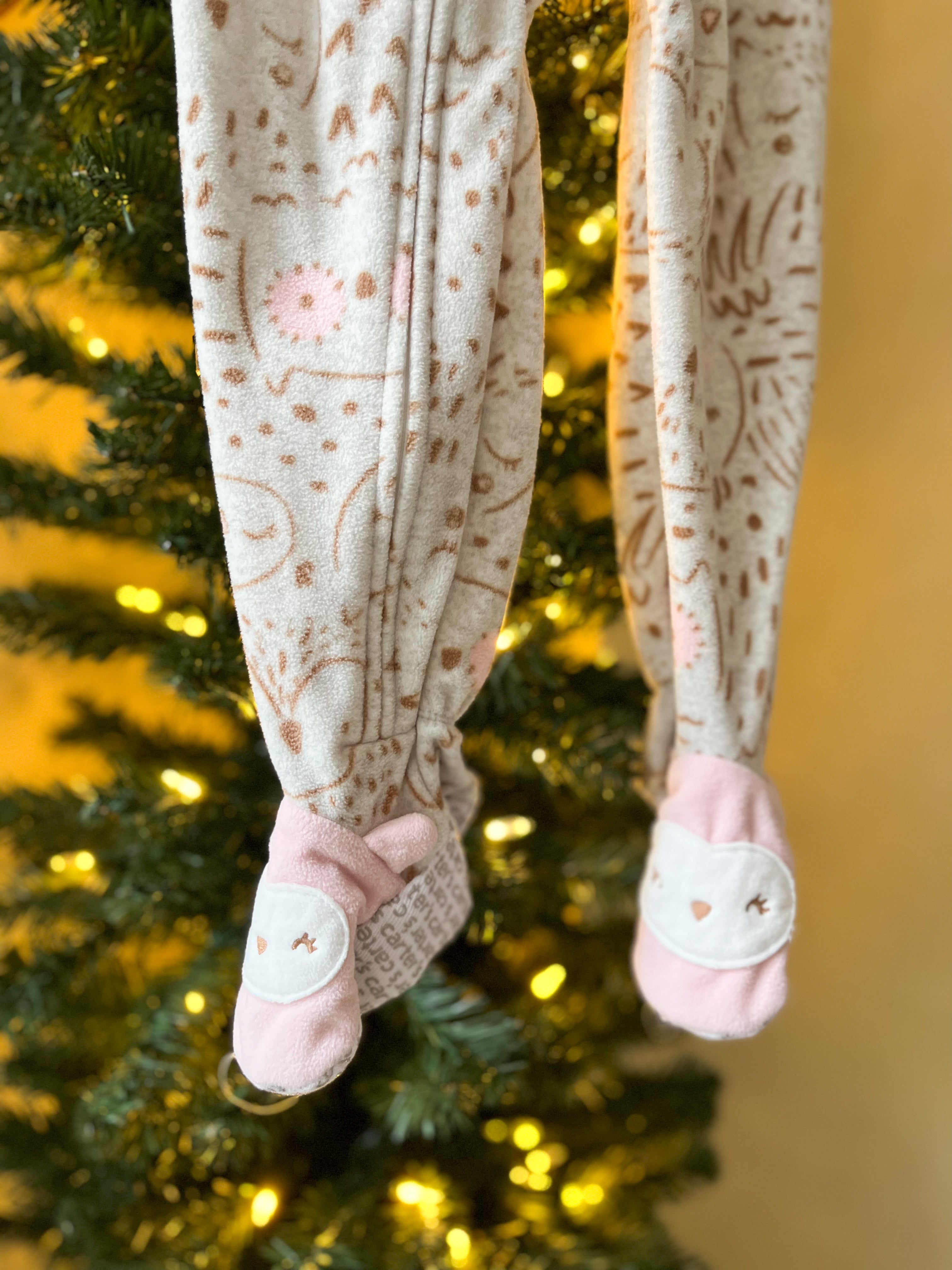 Carters || Owl Fleece Pjs || 3Y