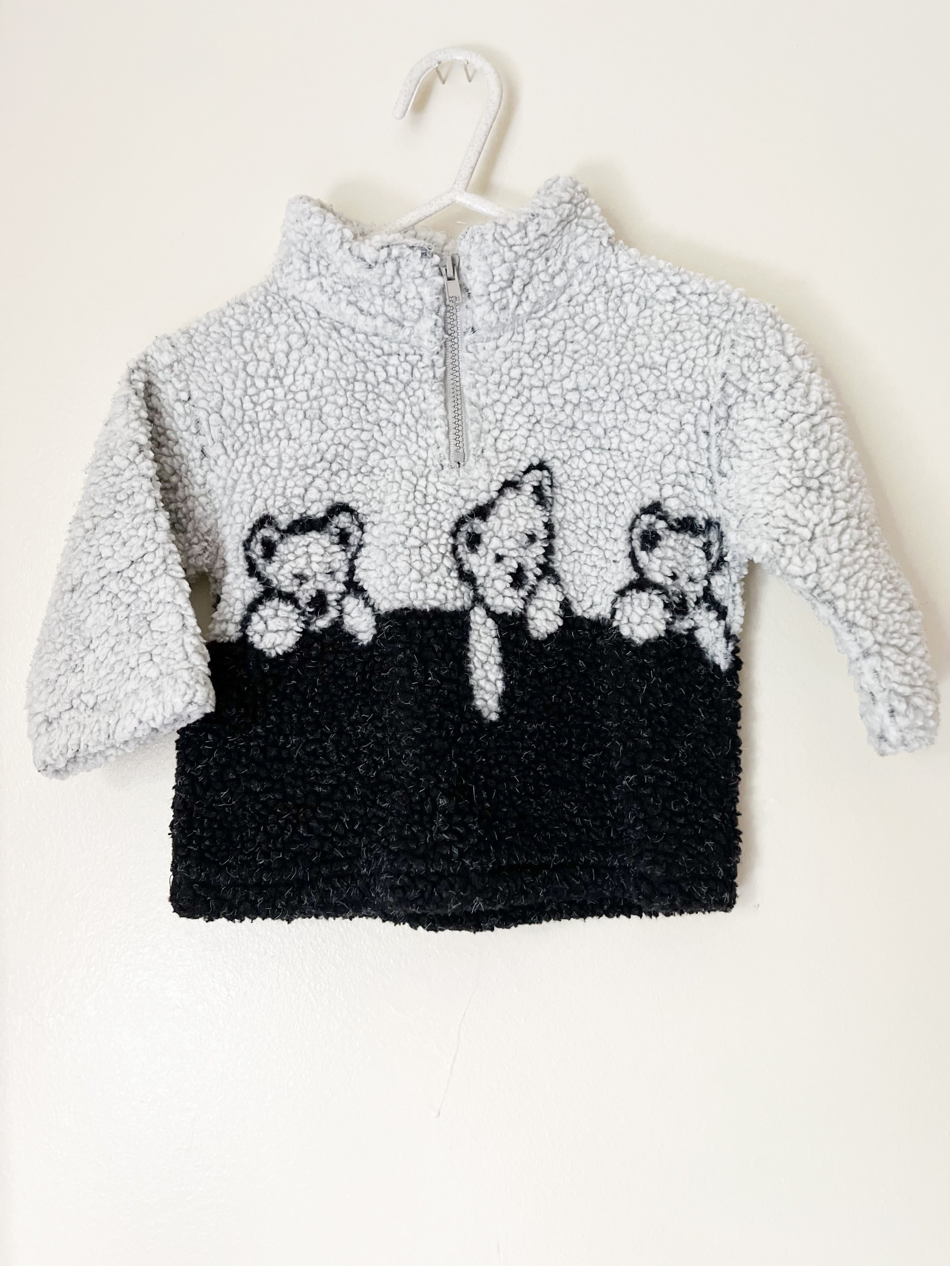 Vintage || 1/4 zip sweater || 18m