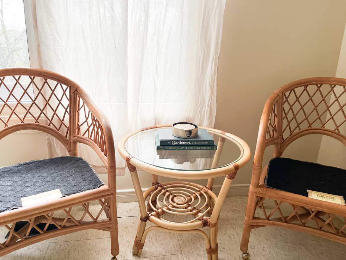 Wicker By Henry Link || Two Wicker Chairs