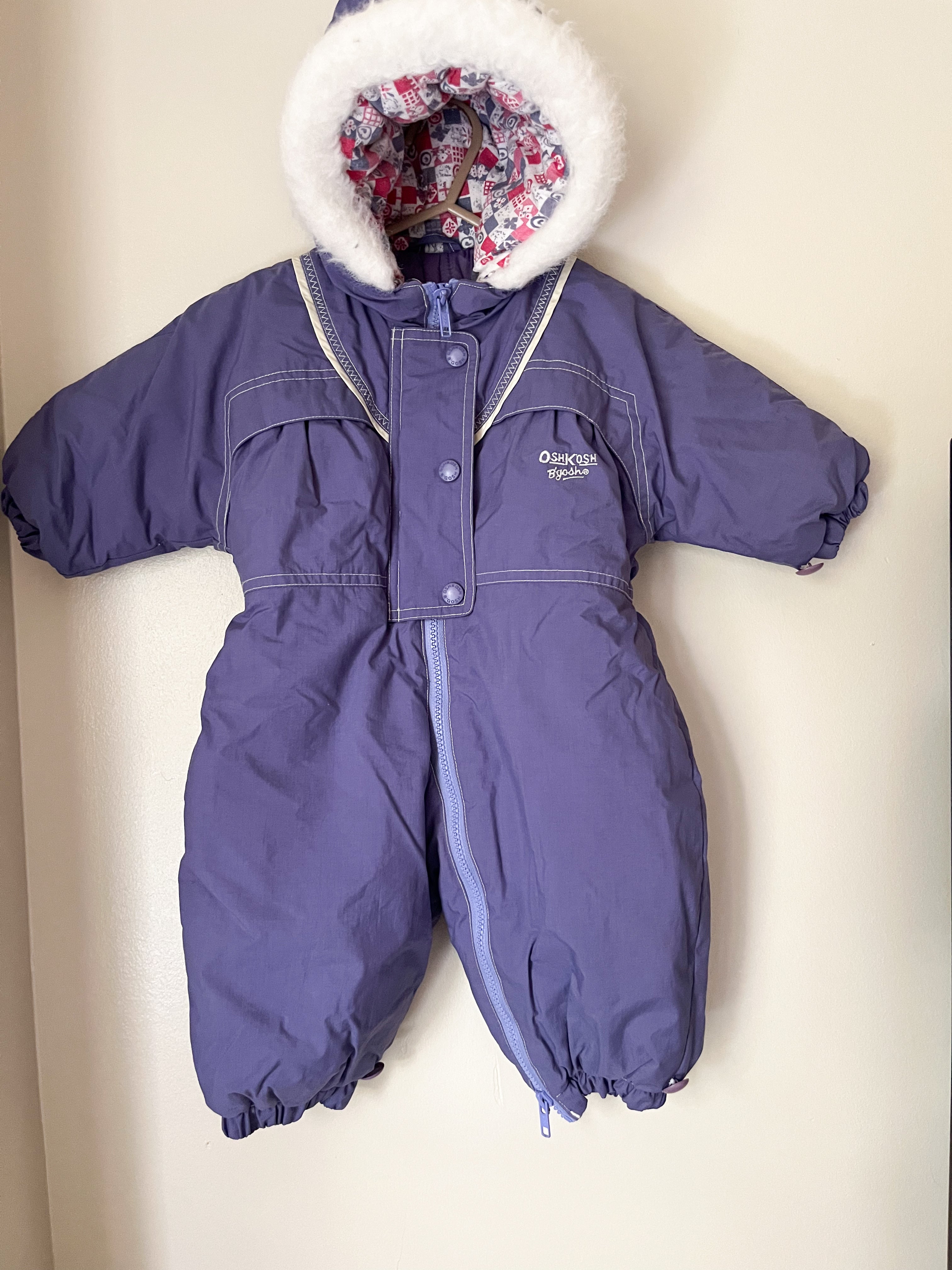 Vintage Oshkosh || Snowsuit || 12m