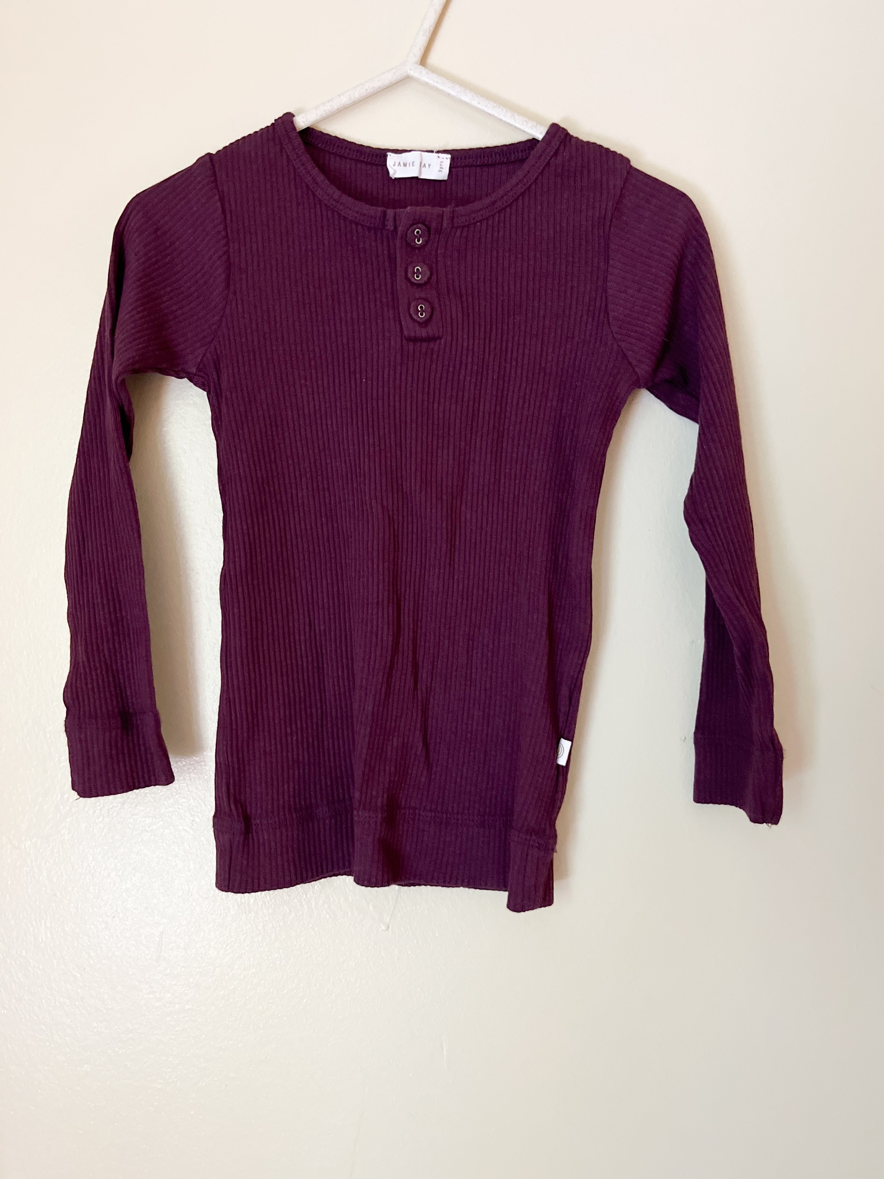 Jamie Kay || Essential Ribbed Top || 3Y