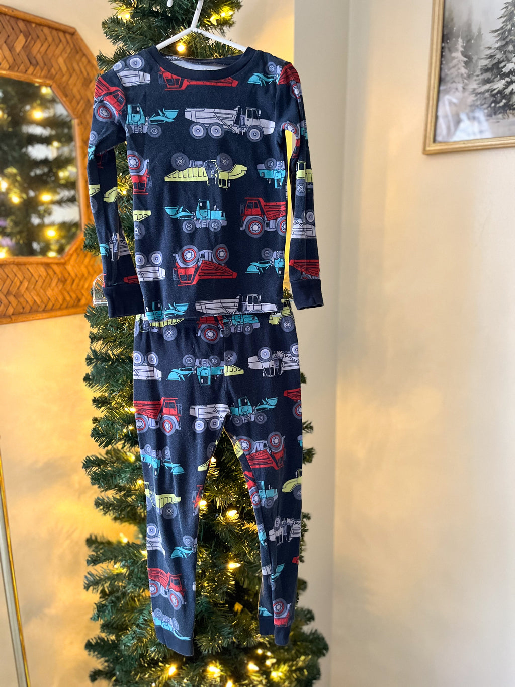 Carters || Construction Vehicle 2pc Pjs || 5Y